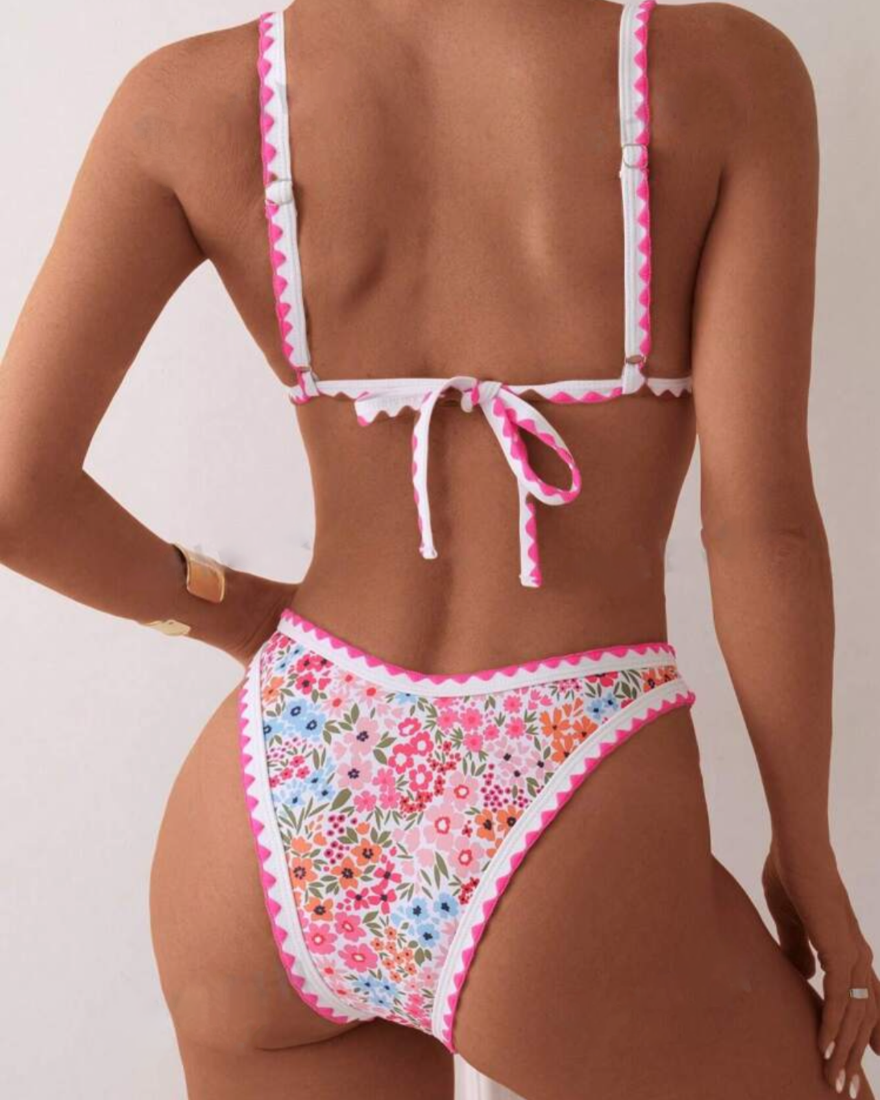 Floral bikini set